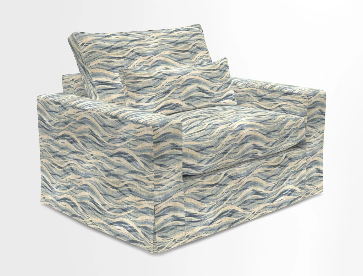 Linear snuggler in Two Tone Plain Biscuit