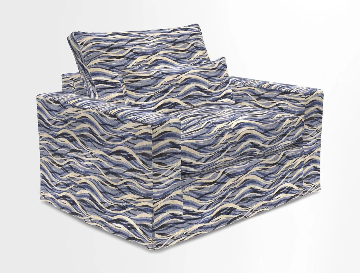Linear snuggler in Two Tone Plain Biscuit