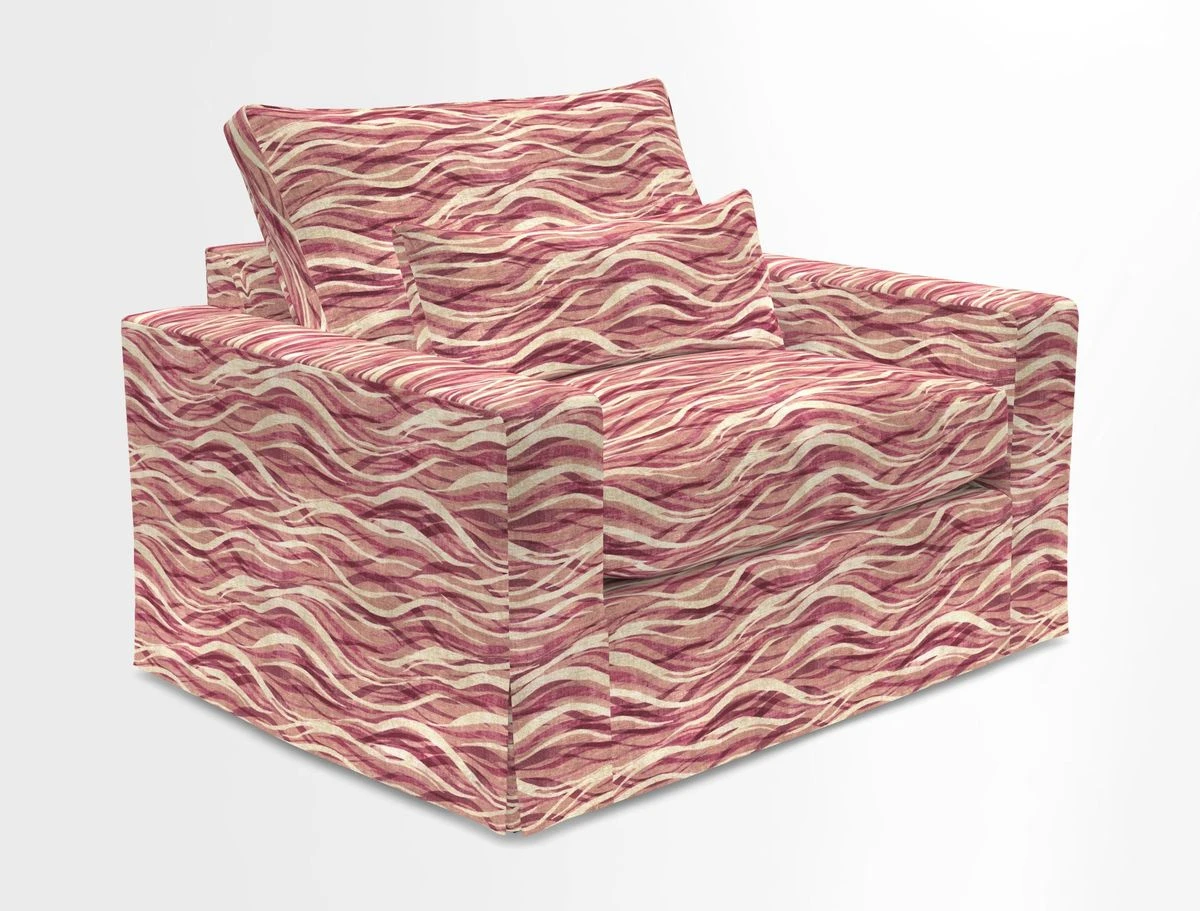 Linear snuggler in Two Tone Plain Biscuit