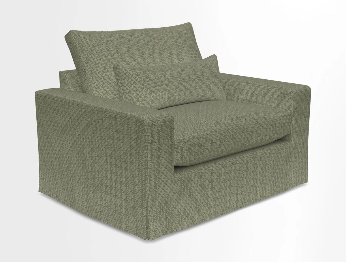 Linear snuggler in Two Tone Plain Biscuit