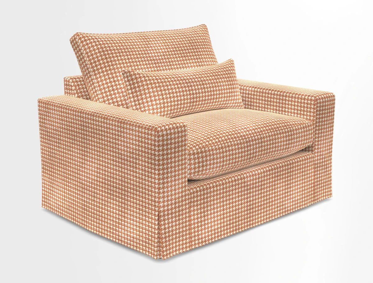 Linear snuggler in Two Tone Plain Biscuit