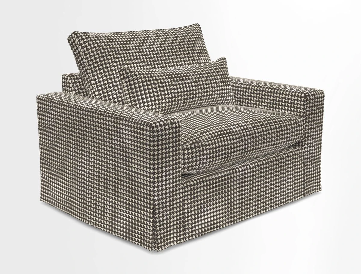 Linear snuggler in Two Tone Plain Biscuit