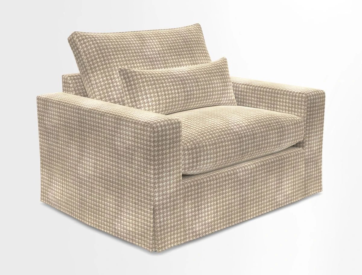Linear snuggler in Two Tone Plain Biscuit