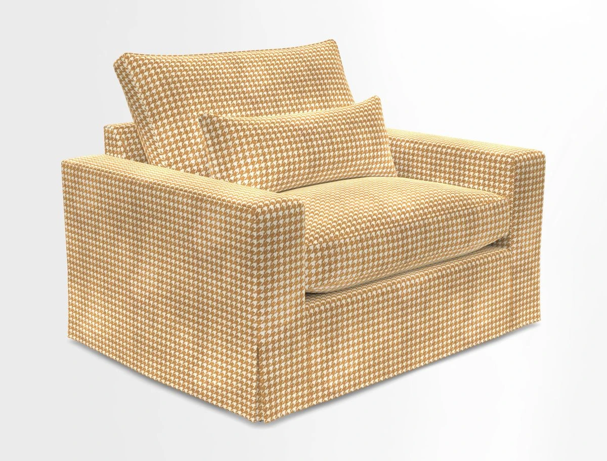 Linear snuggler in Two Tone Plain Biscuit