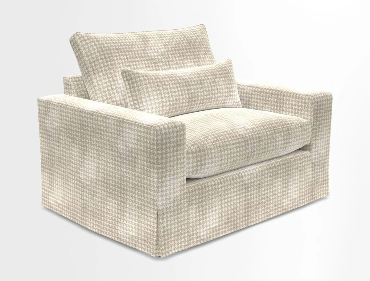 Linear snuggler in Two Tone Plain Biscuit