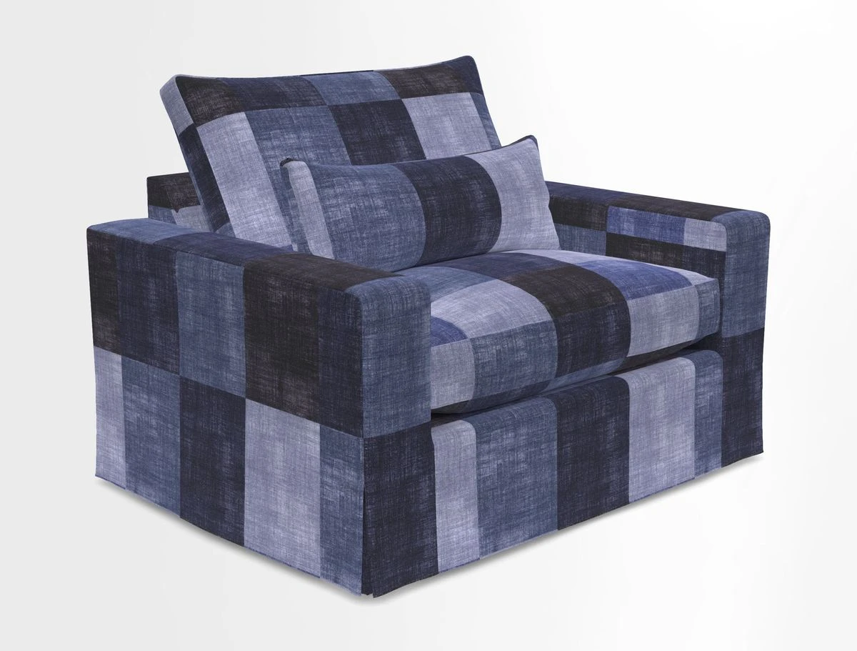 Linear snuggler in Two Tone Plain Biscuit