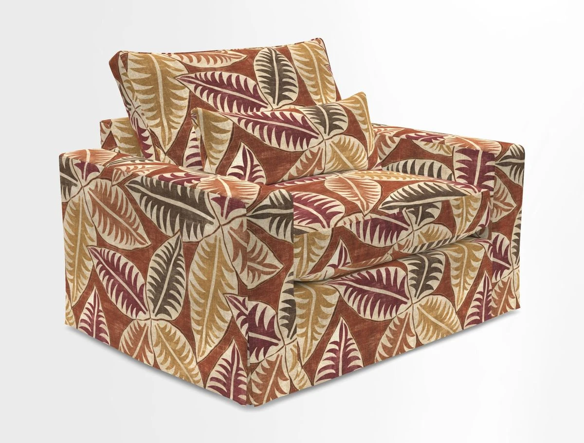 Linear snuggler in Two Tone Plain Biscuit