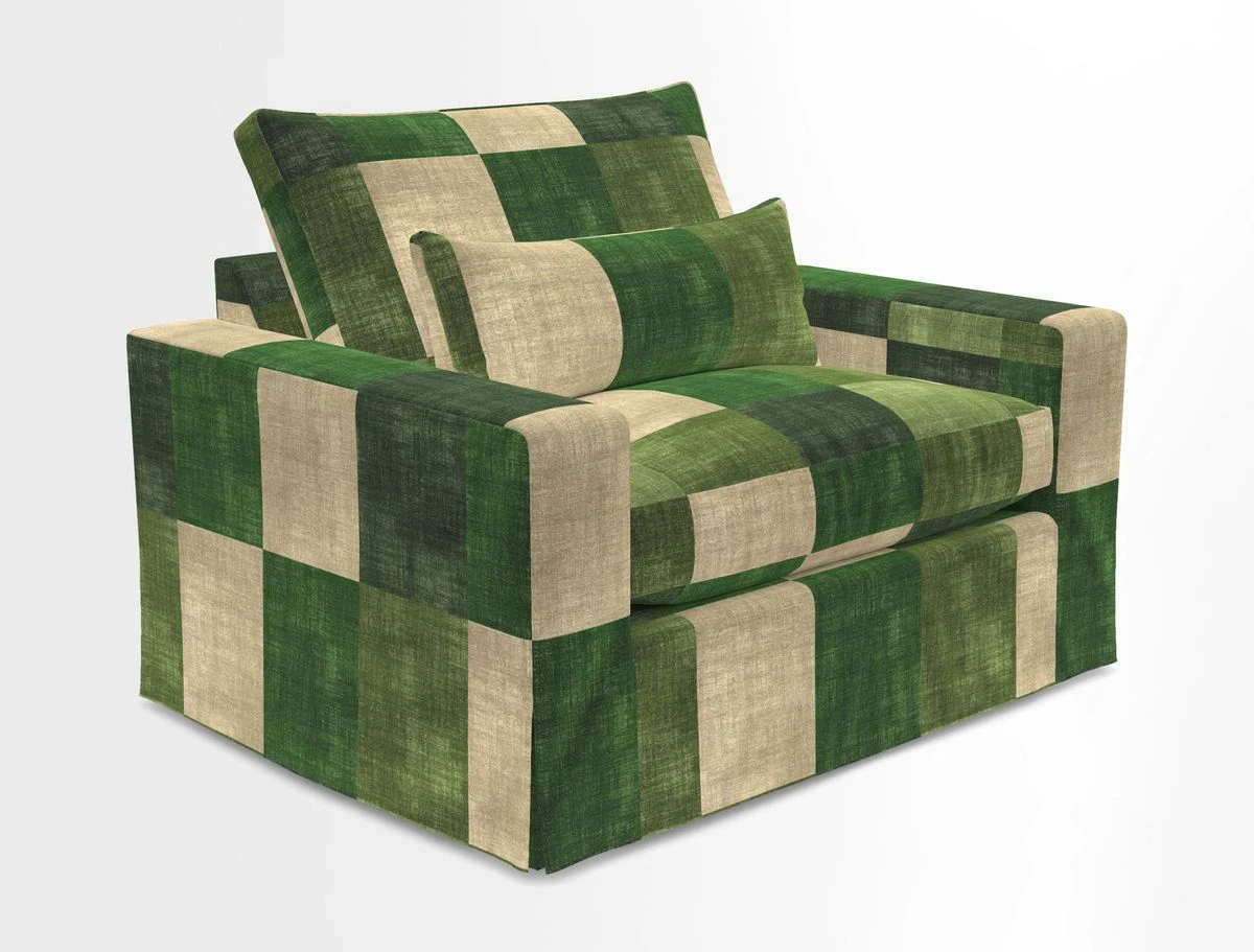 Linear snuggler in Two Tone Plain Biscuit