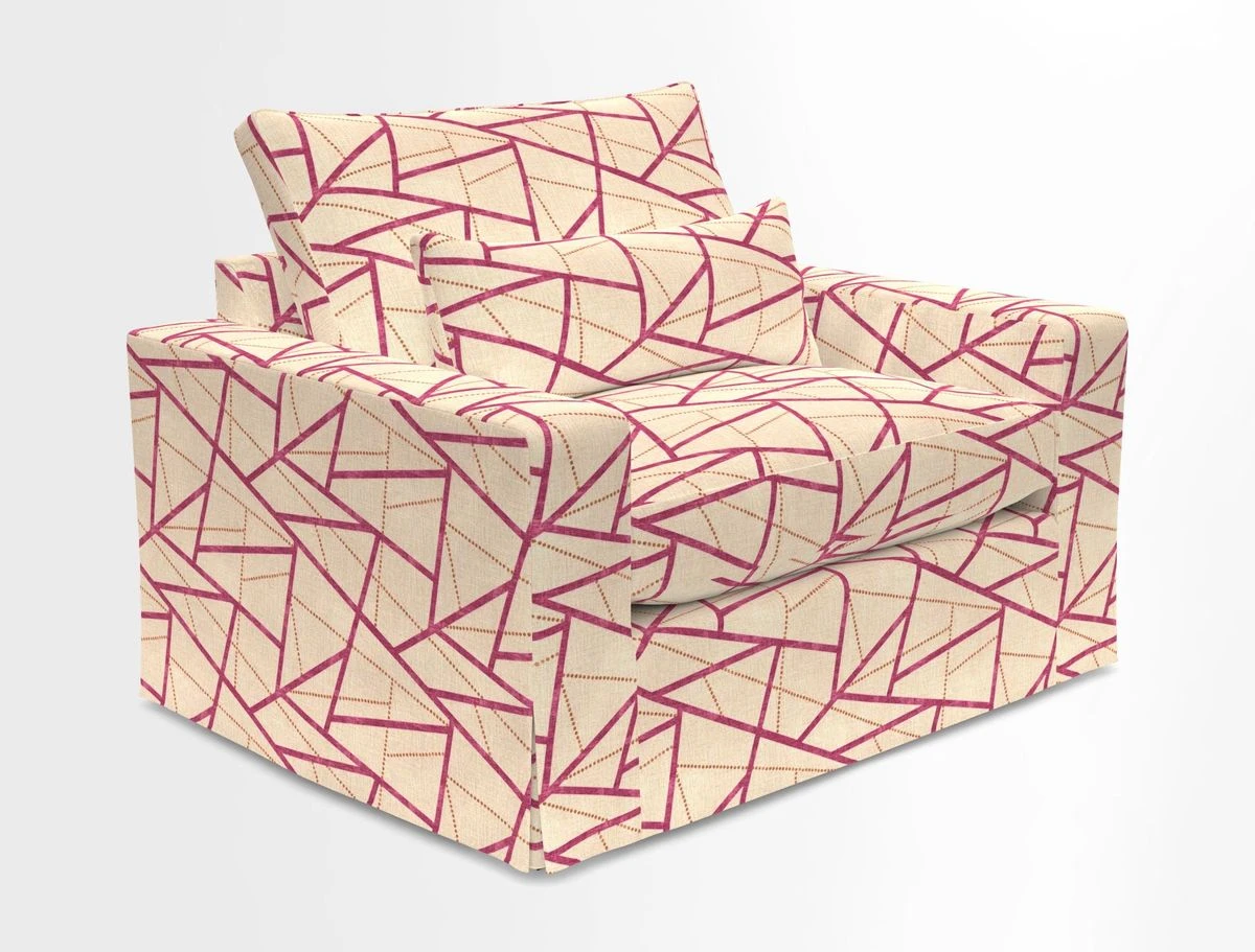 Linear snuggler in Two Tone Plain Biscuit