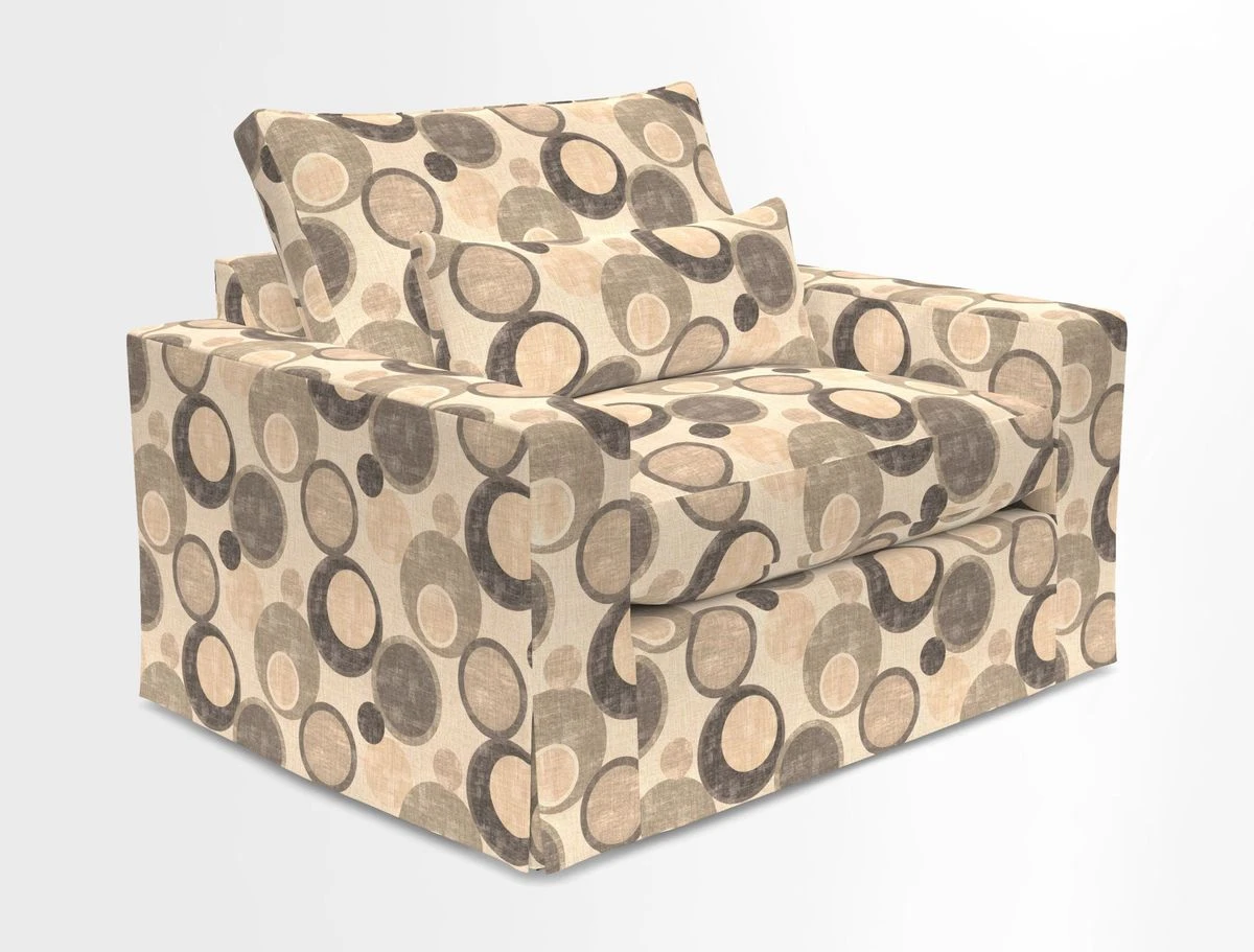 Linear snuggler in Two Tone Plain Biscuit