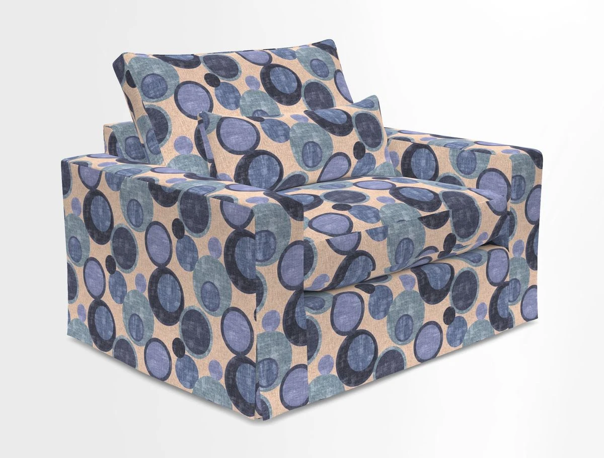 Linear snuggler in Two Tone Plain Biscuit