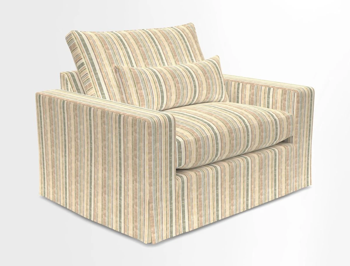 Linear snuggler in Two Tone Plain Biscuit