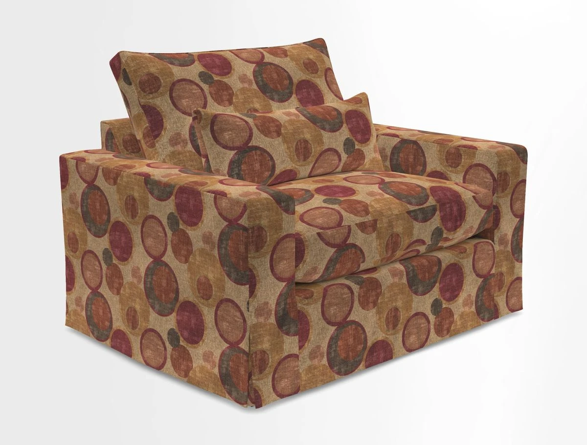 Linear snuggler in Two Tone Plain Biscuit