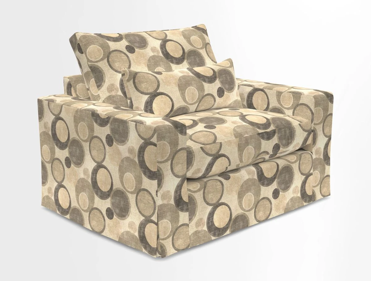 Linear snuggler in Two Tone Plain Biscuit