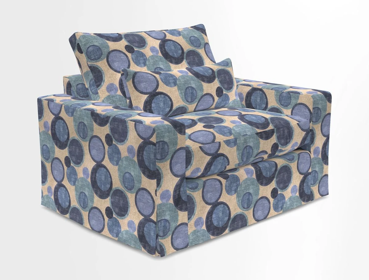 Linear snuggler in Two Tone Plain Biscuit