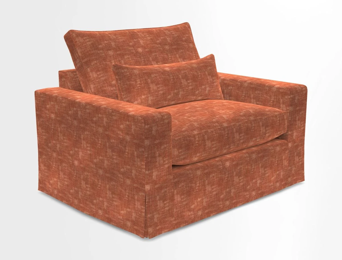 Linear snuggler in Two Tone Plain Biscuit