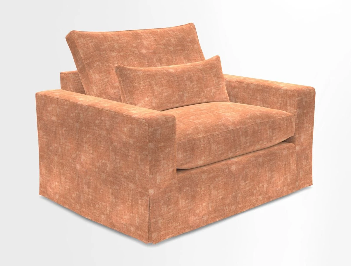 Linear snuggler in Two Tone Plain Biscuit