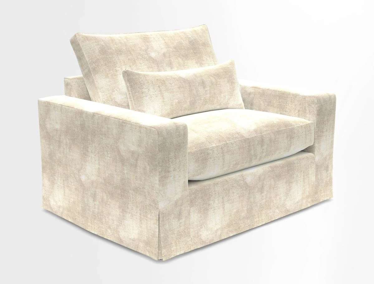 Linear snuggler in Two Tone Plain Biscuit