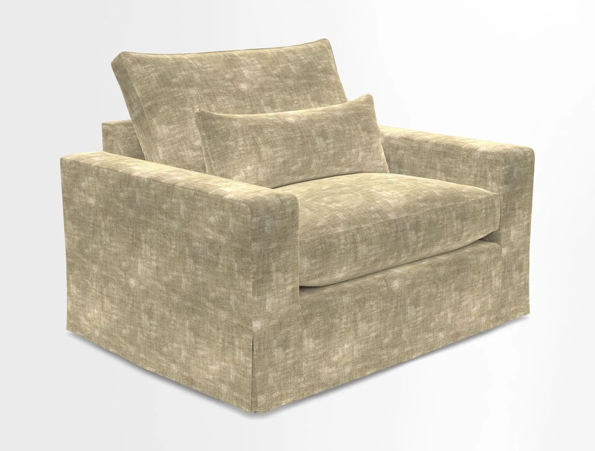 Linear snuggler in Two Tone Plain Biscuit