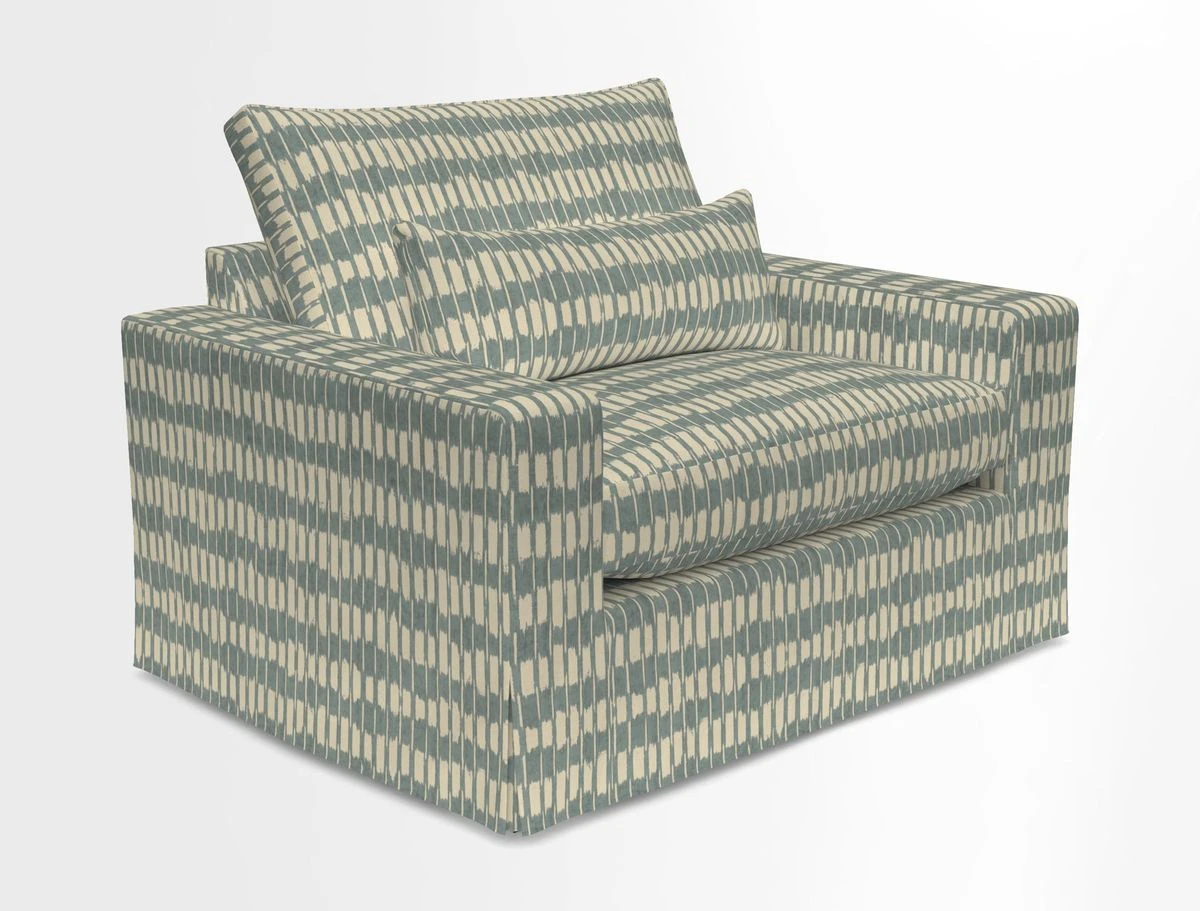Linear snuggler in Two Tone Plain Biscuit