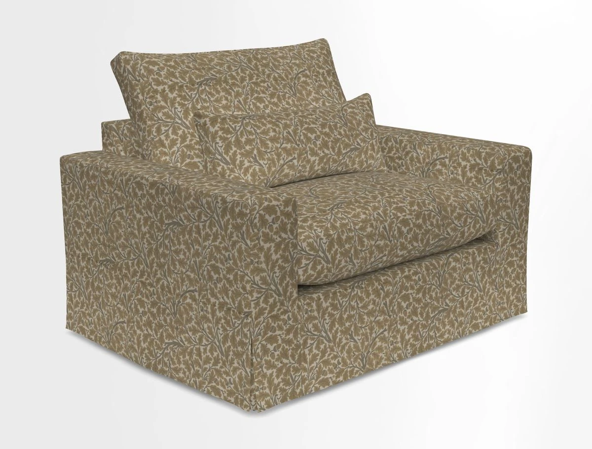 Linear snuggler in Two Tone Plain Biscuit