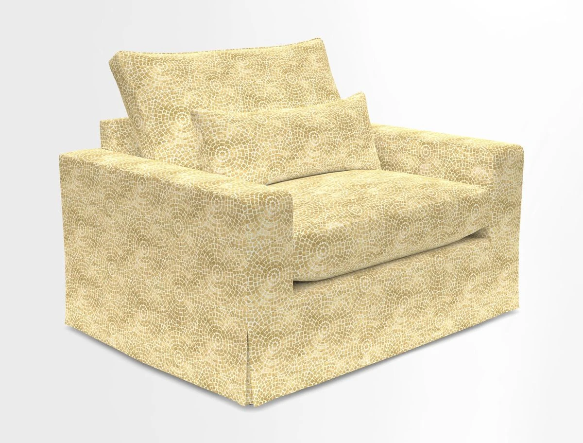 Linear snuggler in Two Tone Plain Biscuit