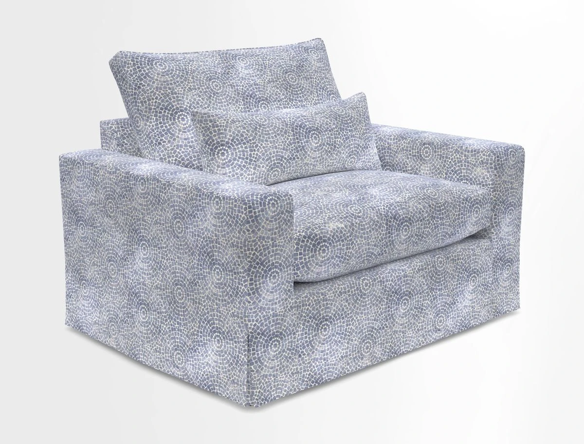 Linear snuggler in Two Tone Plain Biscuit