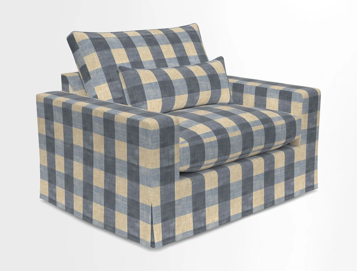 Linear snuggler in Two Tone Plain Biscuit