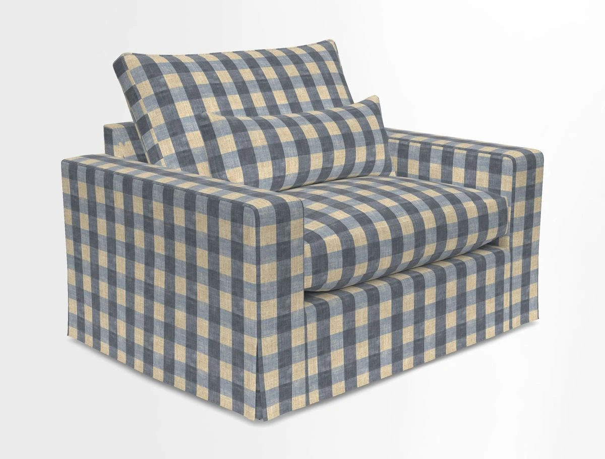 Linear snuggler in Two Tone Plain Biscuit