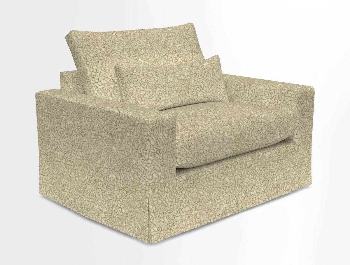 Linear snuggler in Two Tone Plain Biscuit