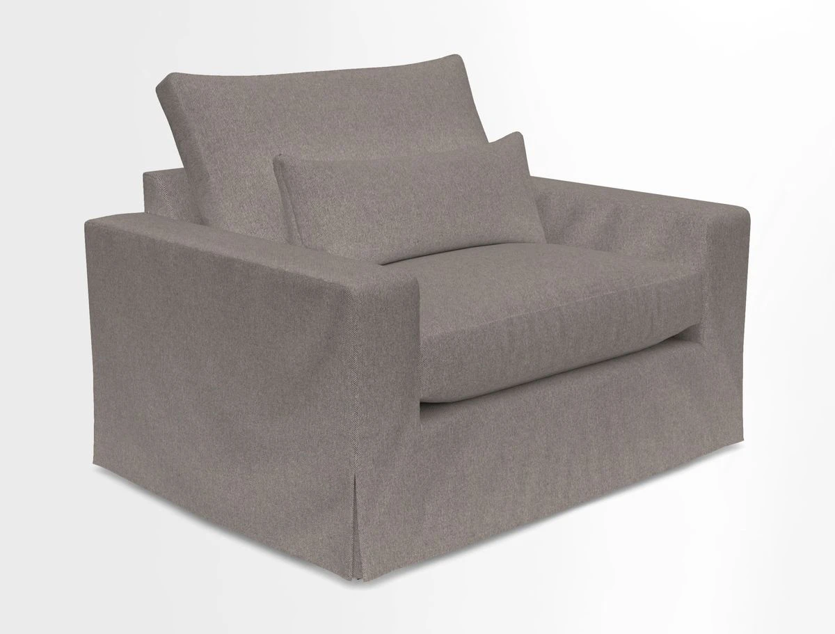 Linear snuggler in Two Tone Plain Biscuit