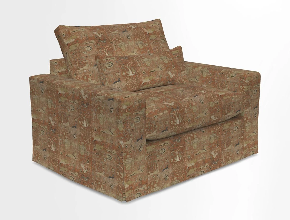 Linear snuggler in Two Tone Plain Biscuit
