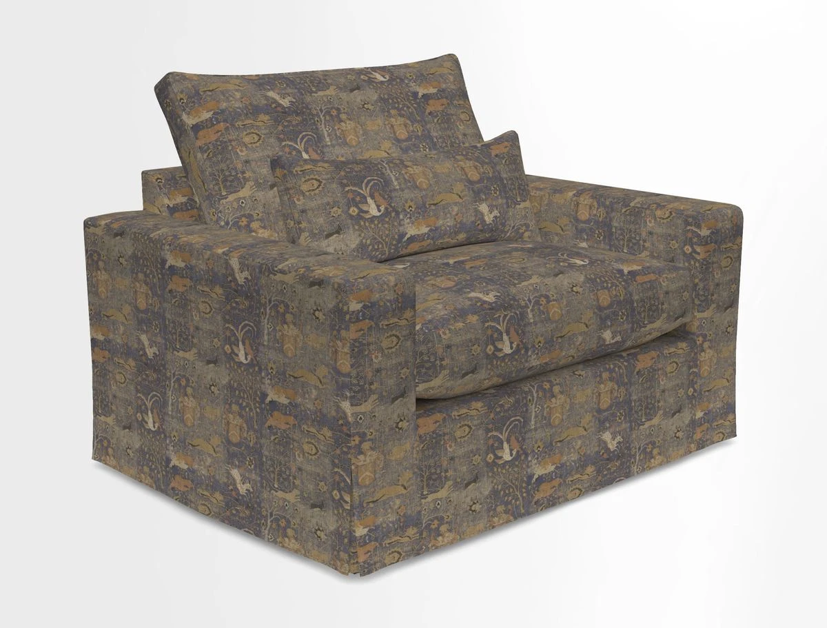 Linear snuggler in Two Tone Plain Biscuit
