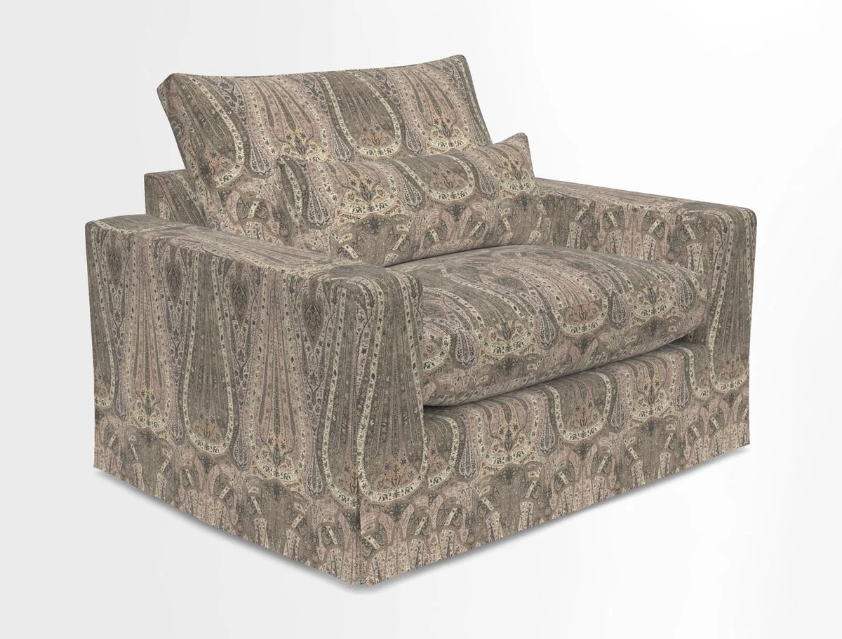 Linear snuggler in Two Tone Plain Biscuit