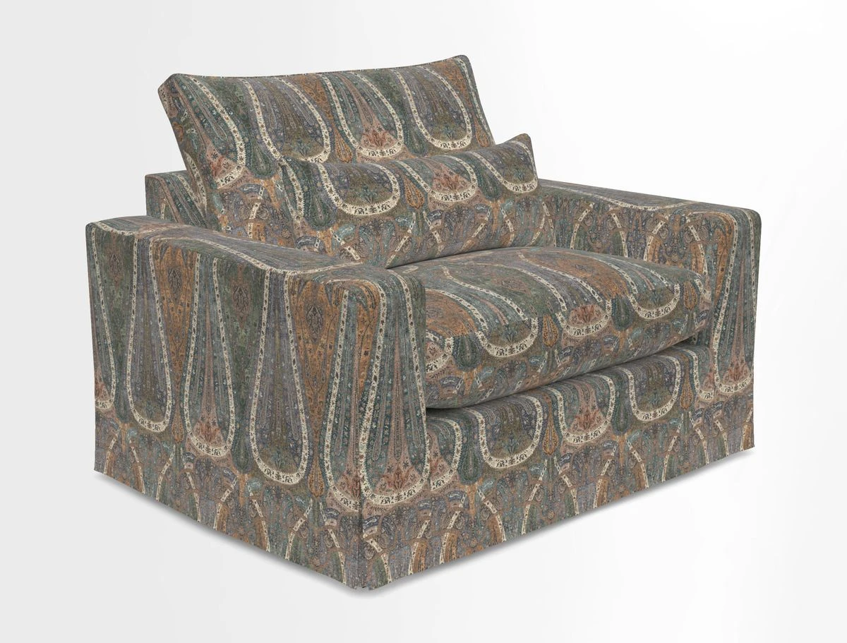 Linear snuggler in Two Tone Plain Biscuit