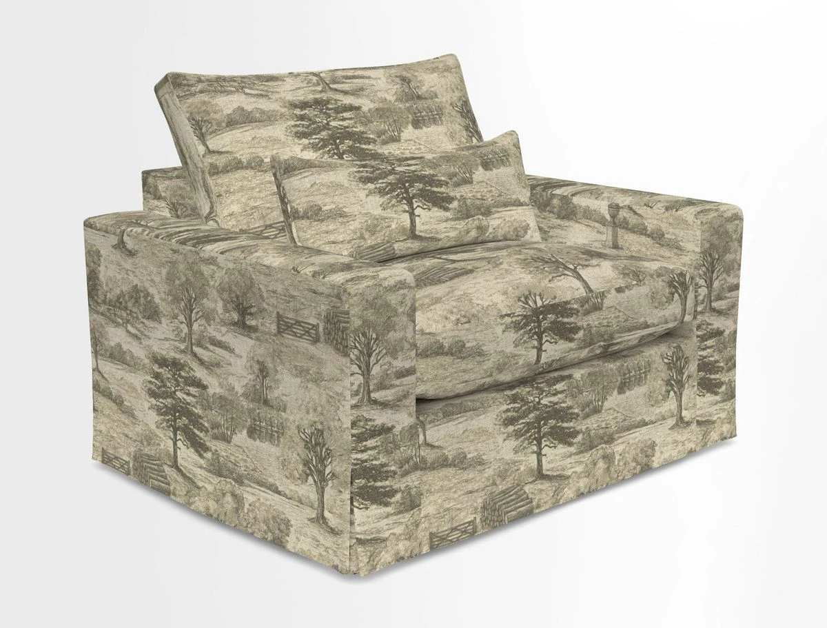 Linear snuggler in Two Tone Plain Biscuit