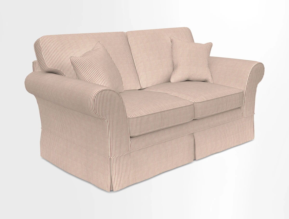 Lanhydrock 2.5 Seater Sofa in Floral Linens Lela Mystery Indigo