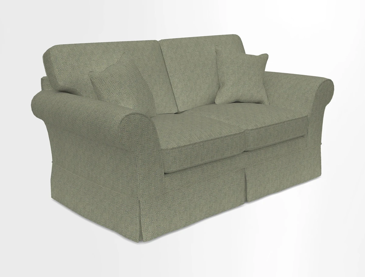 Lanhydrock 2.5 Seater Sofa in Floral Linens Lela Mystery Indigo