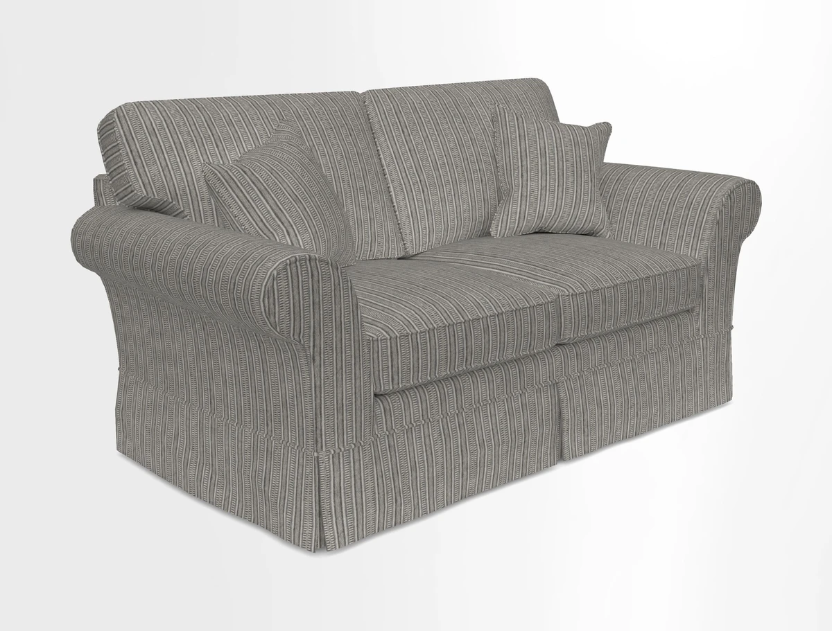 Lanhydrock 2.5 Seater Sofa in Floral Linens Lela Mystery Indigo