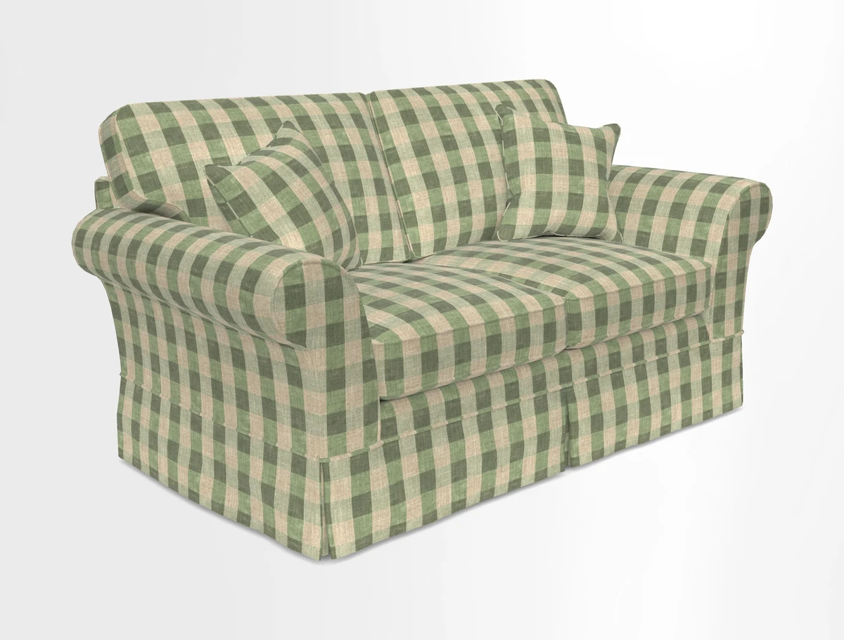 Lanhydrock 2.5 Seater Sofa in Floral Linens Lela Mystery Indigo