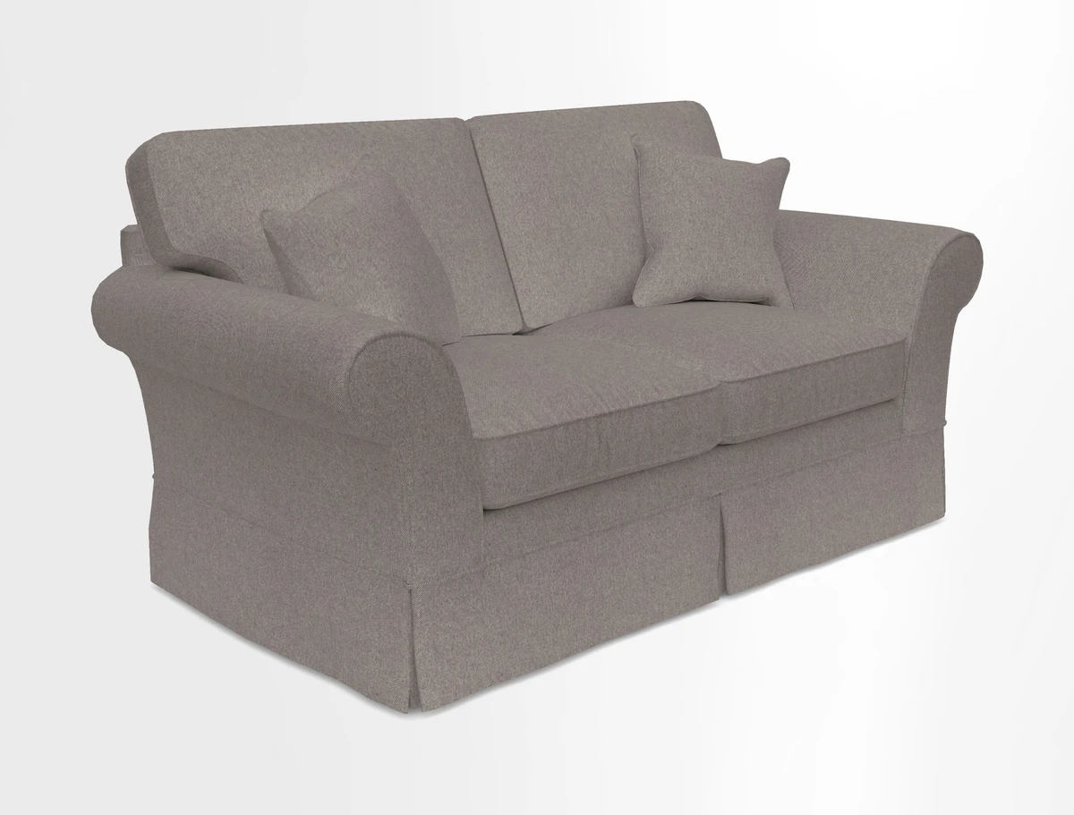 Lanhydrock 2.5 Seater Sofa in Floral Linens Lela Mystery Indigo