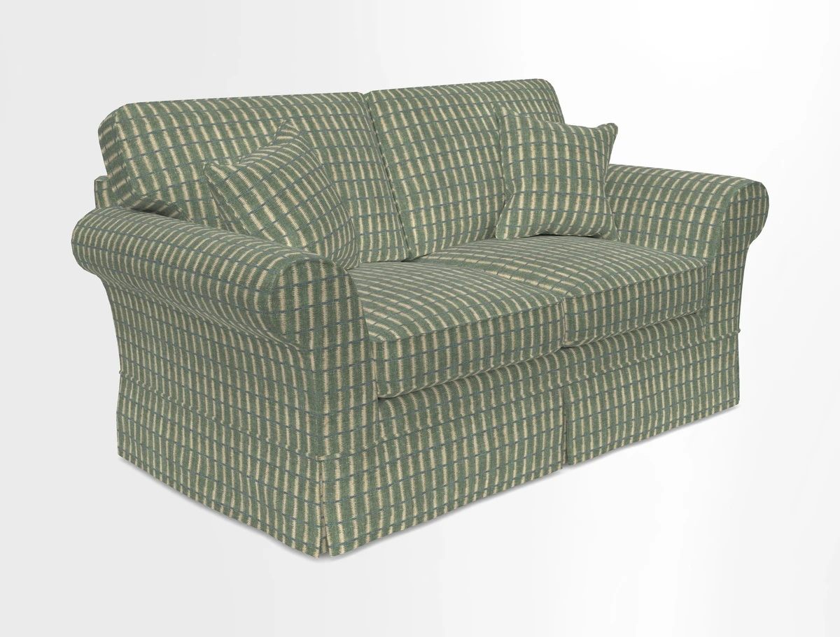 Lanhydrock 2.5 Seater Sofa in Floral Linens Lela Mystery Indigo