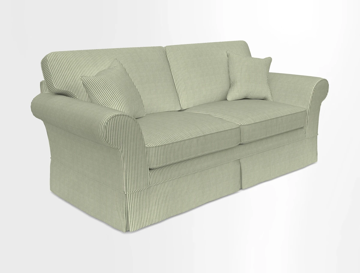 Lanhydrock 3 Seater Sofa in Floral Linens Lela Mystery Indigo