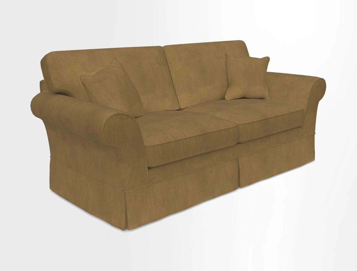Lanhydrock 3 Seater Sofa in Floral Linens Lela Mystery Indigo
