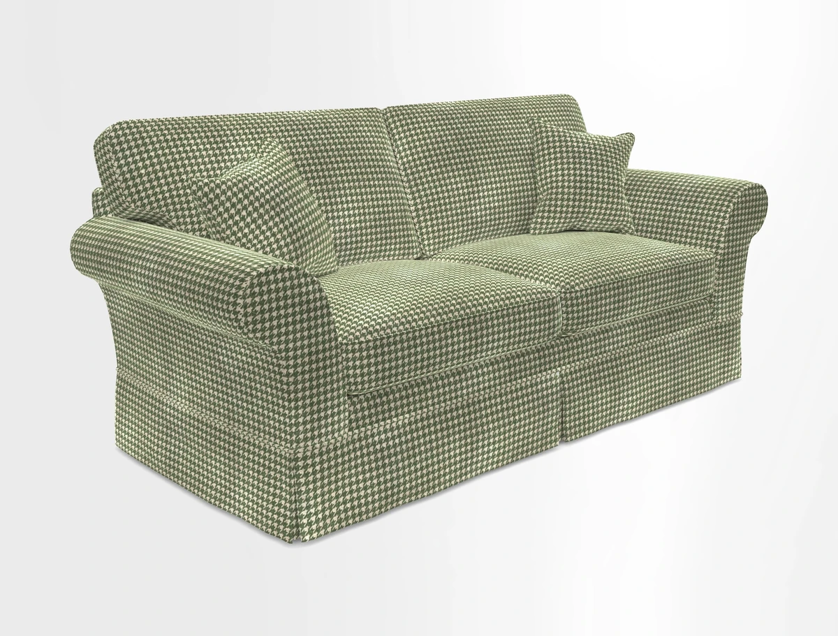 Lanhydrock 3 Seater Sofa in Floral Linens Lela Mystery Indigo