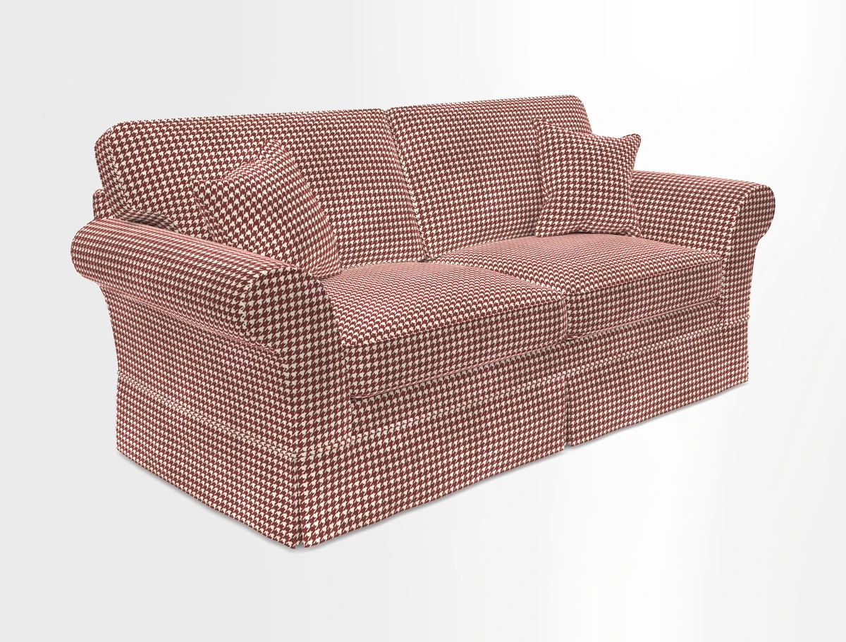 Lanhydrock 3 Seater Sofa in Floral Linens Lela Mystery Indigo