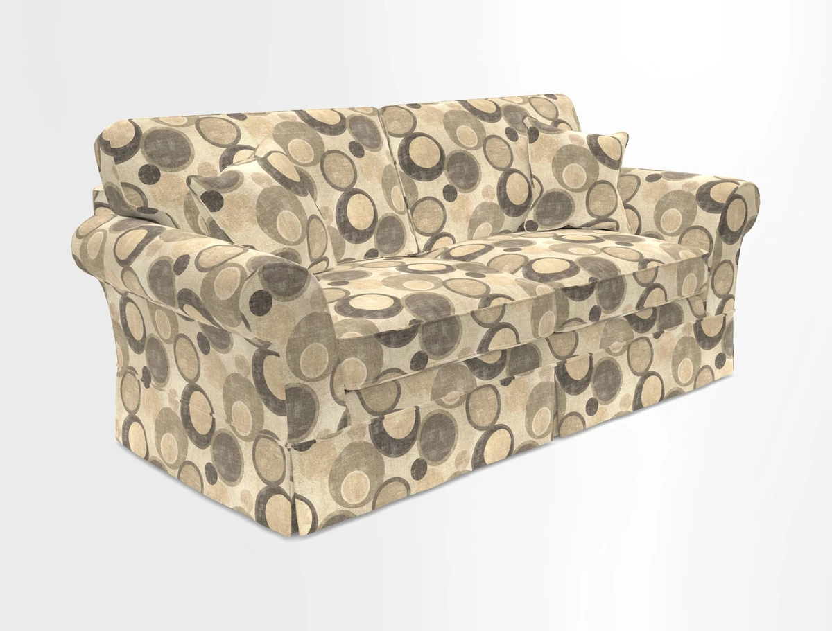 Lanhydrock 3 Seater Sofa in Floral Linens Lela Mystery Indigo