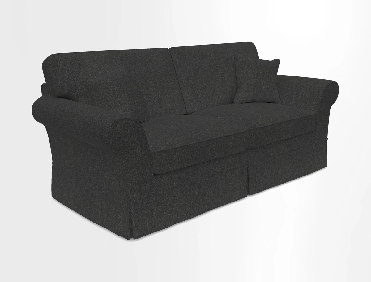 Lanhydrock 3 Seater Sofa in Floral Linens Lela Mystery Indigo