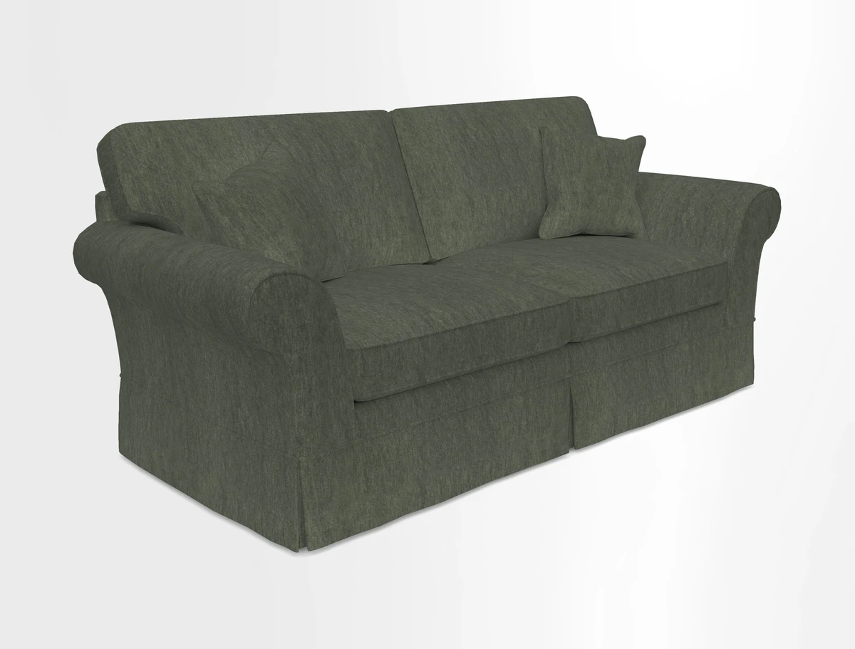 Lanhydrock 3 Seater Sofa in Floral Linens Lela Mystery Indigo
