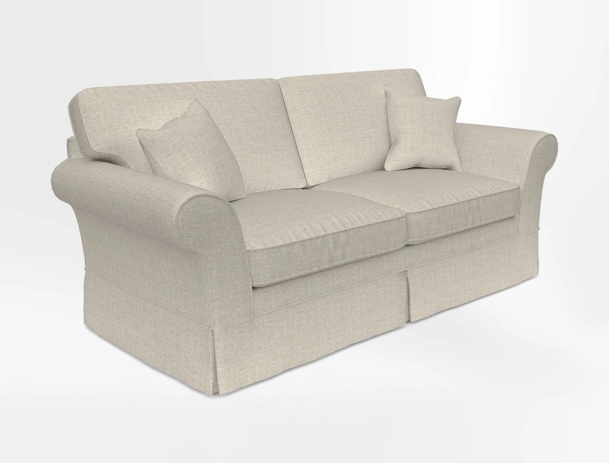 Lanhydrock 3 Seater Sofa in Floral Linens Lela Mystery Indigo